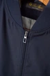 Мужская синяя куртка-бомбер Loro Piana на молнии XL - изображение 7