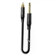 Basic кабель адаптер для звука 1.0 м компактный RCA разъем 6.3 мм моноштекер Ø5 мм 1T-AIC22-01 - изображение 6