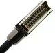 Компонентный видеокабель SCART-SCART RGB 1 метр металлический черный корпус модель 1T-VC26-01 Ø9.9 мм - изображение 7