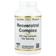 Комплекс с ресвератролом California Gold Nutrition (Resveratrol Complex) 500 мг 250 капсул LKN01663 - изображение 1