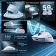 Бездротова миша ATTACK SHARK V8 42000 DPI PAW3950MAX Nordic 54L15 8K Біла - изображение 7