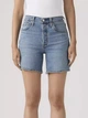 Шорты джинсовые короткие женские Levi`s 501® Mid Thigh Short A9296-0006 26 Синие (5401187785158) - изображение 1