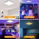 Світлодіодна RGB стельова лампа з пультом керування, налаштування яскравості, лампа для освітлення, світлодіодна лампа на стелю, потолочна лампа - Уцінка - зображення 7