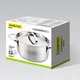 Каструля Maestro MR-3511-24 5 л з кришкою нержавіюча сталь індукційна 24 см - зображення 4
