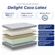 Ортопедический матрас Delight Coco Latex 80x190 см - изображение 2