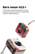 Міні-камера в ретро-стилі Y6000, 48 МП, Full HD 1080P, екран 1,77 дюйма IPS, microSD до 256 ГБ, Type-C, компактна камера-брелок для фото та відео - зображення 5