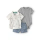 Комплект Carter's 3в1 поло, боді, шорти для хлопчика 76-81 см (1U533910_18M) - зображення 1