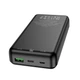 Внешний аккумулятор Power bank HOCO J87A Tacker 20000mAh быстрая зарядка PD 20W + QC 3.0 Black - изображение 7