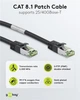Патч-корд Goobay RJ45 SFTP8.1 0.5m patch AWG24 D=8.2mm LSOH 4PPoE чорний(75.06.6720) - изображение 4