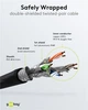 Патч-корд Goobay RJ45 SFTP8.1 0.5m patch AWG24 D=8.2mm LSOH 4PPoE чорний(75.06.6720) - изображение 6