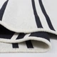 Ковер Lotus Home - Infinity Stripe тёмно-синий двусторонний 80*150 (svt-2000022352086) - изображение 3