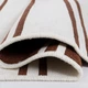 Ковер Lotus Home - Infinity Stripe кирпичный двусторонний 80*150 (svt-2000022352116) - изображение 4