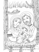 Різдвяна ялинка з наліпками + розмальовки - зображення 2