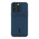 Чохол OtterBox Colorfull з кишенею для карток Pocket Card для iPhone 15 Pro Max Dark blue - зображення 1