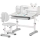 Комплект стіл + стілець + полиця Mealux BD-29 Panda XL Grey (BD-29 G) Сірий - изображение 1