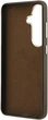 Панель Guess Grained Big 4G Metal Logo для Samsung Galaxy S26 Brown (3666339612948) - зображення 3