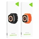 Смарт годинник Smart Watch Series 8 Borofone BD3 Ultra Блютуз v5.0,49 мм, ємністю 240mAh, IP67 / Android, iOS Золотий - зображення 4
