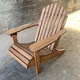 Шезлонг ДУБОВИЙ від RELAX WOOD (ADIRONDACK) для тераси , саду , басейну , натуральне дерево - зображення 4