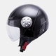 Мотошолом MT Helmets Urban Kids Solid Black Дитячий L - зображення 1