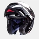Мотошолом MT Helmets Atom Tarmac Gloss & Matt White Black Titanium XXL - зображення 2