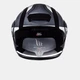 Мотошолом MT Helmets Atom Tarmac Gloss & Matt White Black Titanium XXL - зображення 3