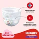 Дитячі підгузки-трусики Huggies Little Movers Pants для дівчаток, розмір 3 (6-11 кг), 58 шт Дитячі одноразові підгузники Pants з індикатором вологи та сухістю до 12 годин Памперси трусиками пантс для дітей - зображення 10