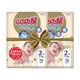 Дитячі підгузки 280 шт Goo.N Premium Soft розмір 2 S (3-6 кг) - зображення 2