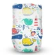 Дитячі підгузки Offspring Willy The Whale розмір S (3-6 кг), 48 шт Дитячі одноразові підгузники з подвійним поглинанням та сухістю до 12 годин Памперси для дітей - зображення 2