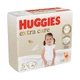 Дитячі підгузки Huggies Extra Care розмір 5 (11-25 кг), 28 шт Дитячі одноразові підгузники з індикатором вологи та миттєвим поглинанням Памперси для дітей - зображення 2