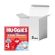 Детские подгузники-трусики Huggies Little Movers Pants для мальчиков размер 4 (9-14 кг) 2*72 шт - изображение 1