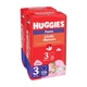 Дитячі підгузки-трусики Huggies Little Movers Pants для дівчаток, розмір 3 (6-11 кг), 116 шт Дитячі одноразові підгузники Pants з індикатором вологи та сухістю до 12 годин Памперси трусиками пантс для дітей - зображення 2