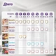 Дитячі підгузки Libero Touch розмір 4 (7-11 кг), 44 шт * 2 пачки Дитячі одноразові підгузники з захистом від протікань та індикатором вологи Памперси для дітей - зображення 10