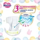 Дитячі підгузки Merries розмір M (6-11 кг) 56 шт - зображення 7
