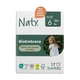 Детские органические подгузники 51 шт ECO by Naty BioEmbrace размер 6 (35+ кг) Детские одноразовые подгузники с прочными застежками и индикатором влаги Памперсы для детей - изображение 2
