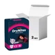 Ночные подгузники-трусики Huggies DryNites для девочек, 8-13 лет, (30-48 кг), 9 шт * 2 пачки Детские подгузники с 5 слоями защиты от протеканий на всю ночь Памперсы трусиками пантс для комфортного сна детей - изображение 1