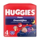 Детские подгузники-трусики Huggies Overnights Pants, размер 4 (9-14 кг), 2*26 шт Ночные подгузники с индикатором влажности и защитой от протекания до 12 часов Подгузники-трусики для комфортного сна детей - изображение 3