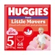 Дитячі підгузки-трусики Huggies Little Movers Pants для дівчаток розмір 5 (12-17 кг) 2*68 шт - зображення 2