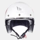 Мотошолом MT Helmets Le-Mans SV love Gloss Pearl White Fushia Red 3XL - зображення 2