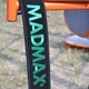 Пояс для тяжелой атлетики MadMax MFB-301 Suede Single Prong кожаный Black/Green M - изображение 6