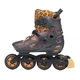 Детские раздвижные ролики Flying Eagle S8 Pro Sprout коричневые 37-41 - изображение 2