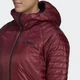 Жіноча трекінгова куртка TERREX TECHROCK PRIMALOFT INSULATED PADDED H55935 пуховик зручний в похід з капішоном темно червоного кольору Розмір S - зображення 3