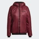 Жіноча трекінгова куртка TERREX TECHROCK PRIMALOFT INSULATED PADDED H55935 пуховик зручний в похід з капішоном темно червоного кольору Розмір S - зображення 6