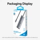 Док-станція USB3.2 Type-C --> HDMI/USB3.0/USB2.0/RJ45/SD/TF/PD 100W Hub 8-in-1 Vention - зображення 7