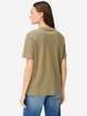 Футболка хлопковая женская Camel Active 309694-9T73-31 L Хаки (4063366173661) - изображение 2