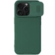 Карбонова накладка Nillkin CamShield Pro для Apple iPhone 16 Pro Max (6.9") Deep Green - зображення 3