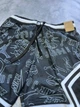 Мужские спортивные шорты Dri-FIT рисунок черные летние XL - изображение 4
