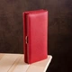 Женский кошелек с монетницей на защелке ST Leather 18957 Красный - изображение 8