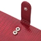 Шкіряний лакований гаманець з блоком для кредитних карток ST Leather 22682 Червоний - зображення 7