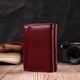 Женский кошелек горизонтального типа из натуральной кожи ST Leather 19479 Бордовый - изображение 7