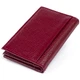 Визитница-книжка ST Leather 19218 Бордовая - изображение 2